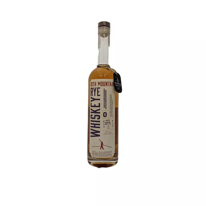 10th Mountain Rye Whiskey 750ML
