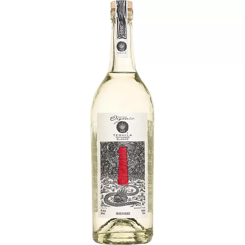 123 Organic Blanco Tequila 750 mL