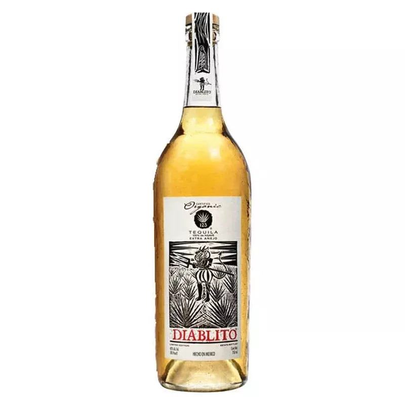 123 Organic Tequila Extra Anejo Diablito 750ml