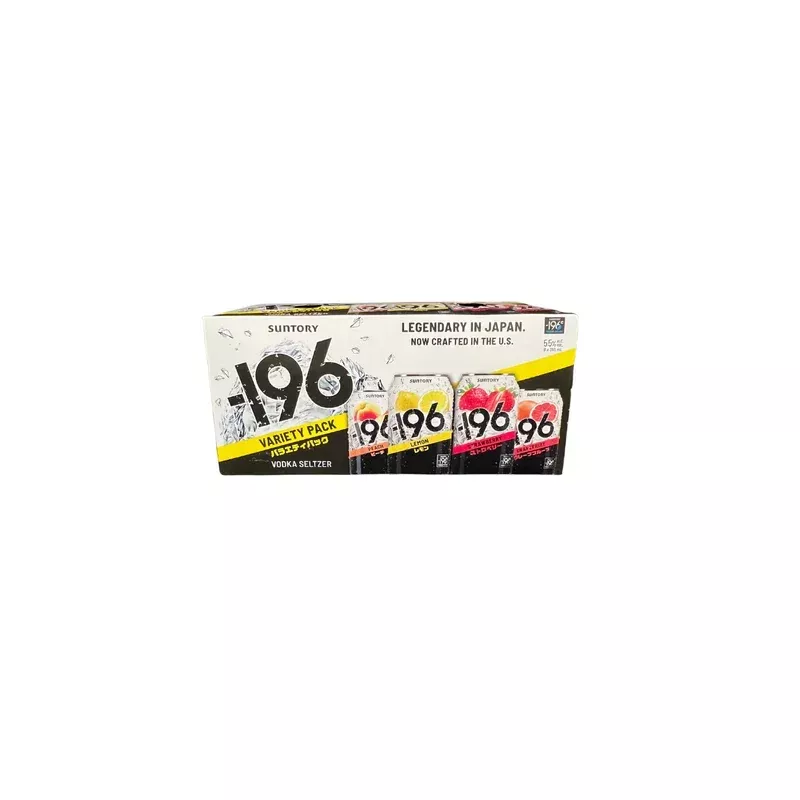 -196 Vodka Seltzer Variety 8 Pack