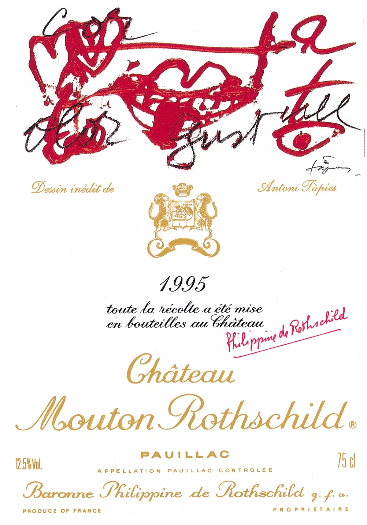 1995 Chateau Mouton Rothschild - Pauillac