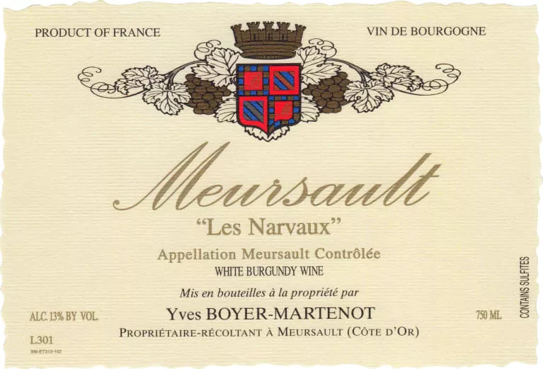 2020 Boyer-Martenot - Meursault Narvaux