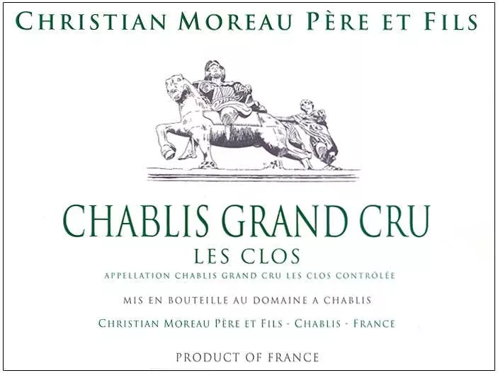 2020 Christian Moreau - Chablis Clos