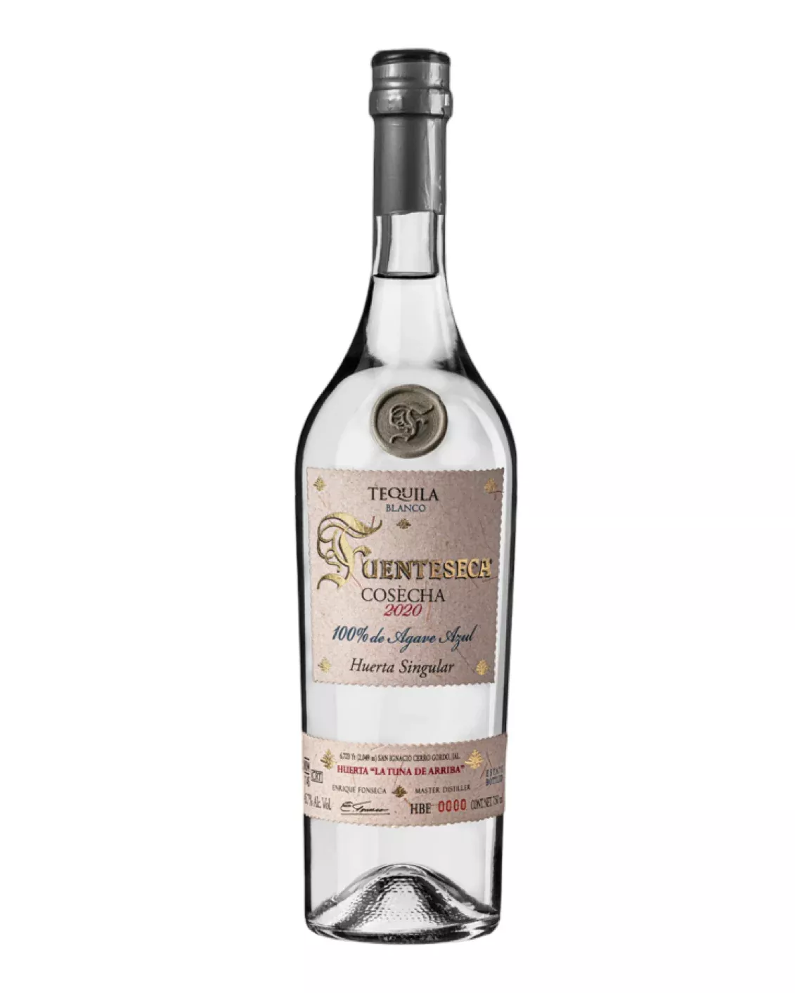2020 Fuenteseca Cosecha Huerta Singular Blanco Tequila