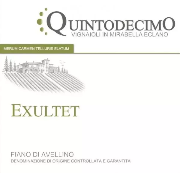 2021 Quintodecimo - Fiano di Avellino Exultet