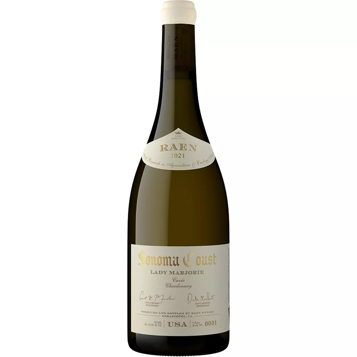 2021 RAEN - Chardonnay Sonoma Coast Lady Marjorie
