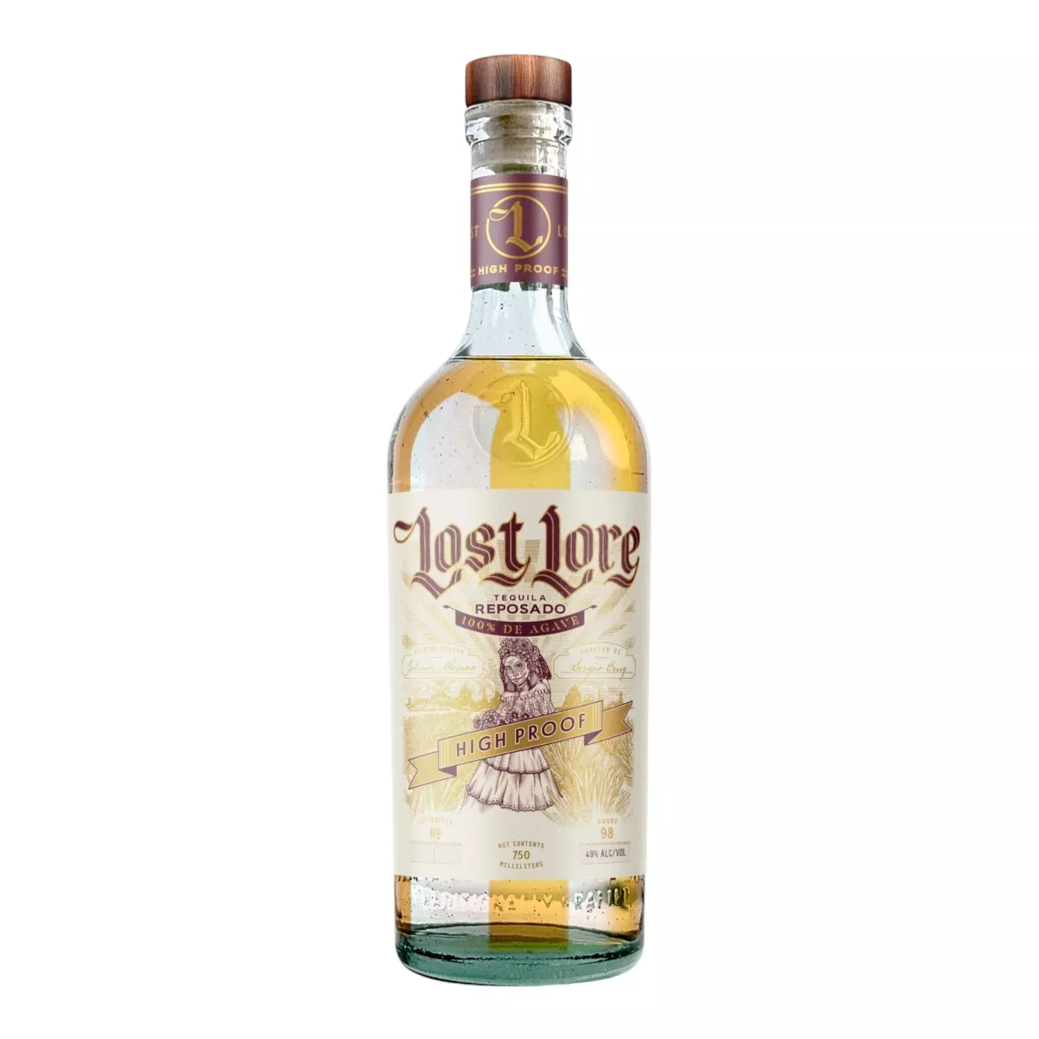 2025 Lost Lore High Proof Reposado Tequila 750ml