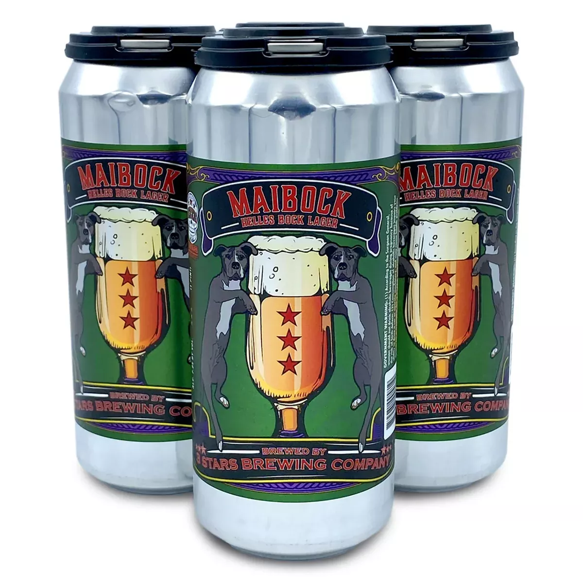 3 Stars Brewing - Maibock Helles Bock Lager 4pk