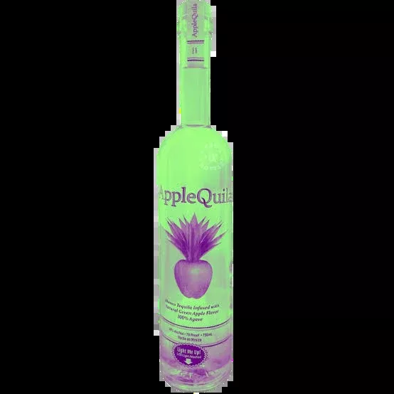 AppleQuila Blanco TequilaInfused With Natural Green Apple Flavor 750 ml