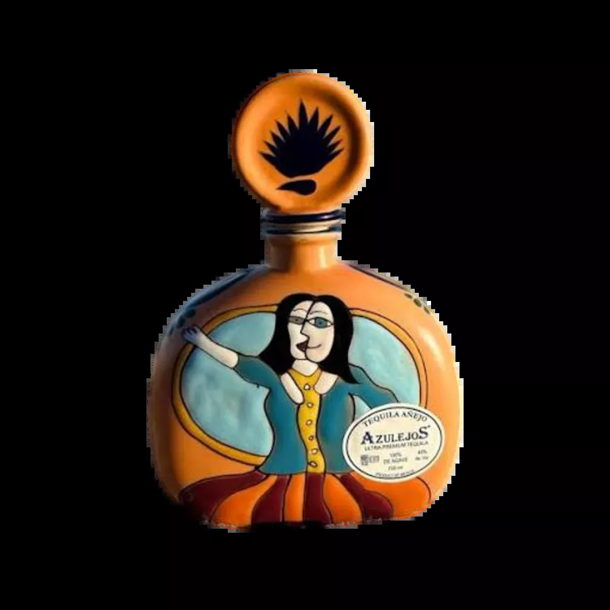 Azulejos Masterpiece Añejo Bottle(Orange) 750ml