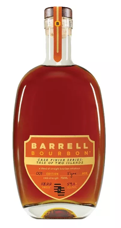 Barrell Craft Spirits Tale of Two Islands Straight Bourbon Whiskey 750ml