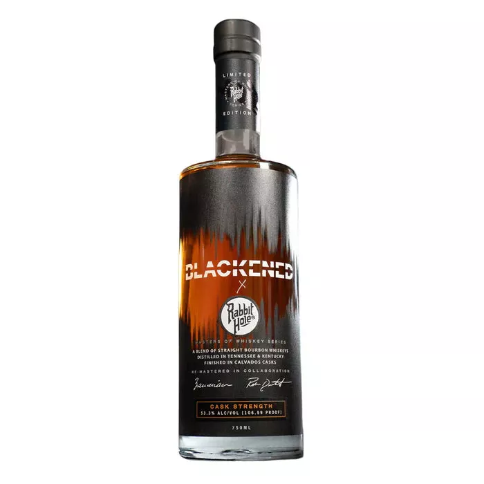 Blackened x Rabbit Hole Straight Bourbon Whiskey 750ml