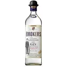 Broker's Premium London Dry Gin 750ml