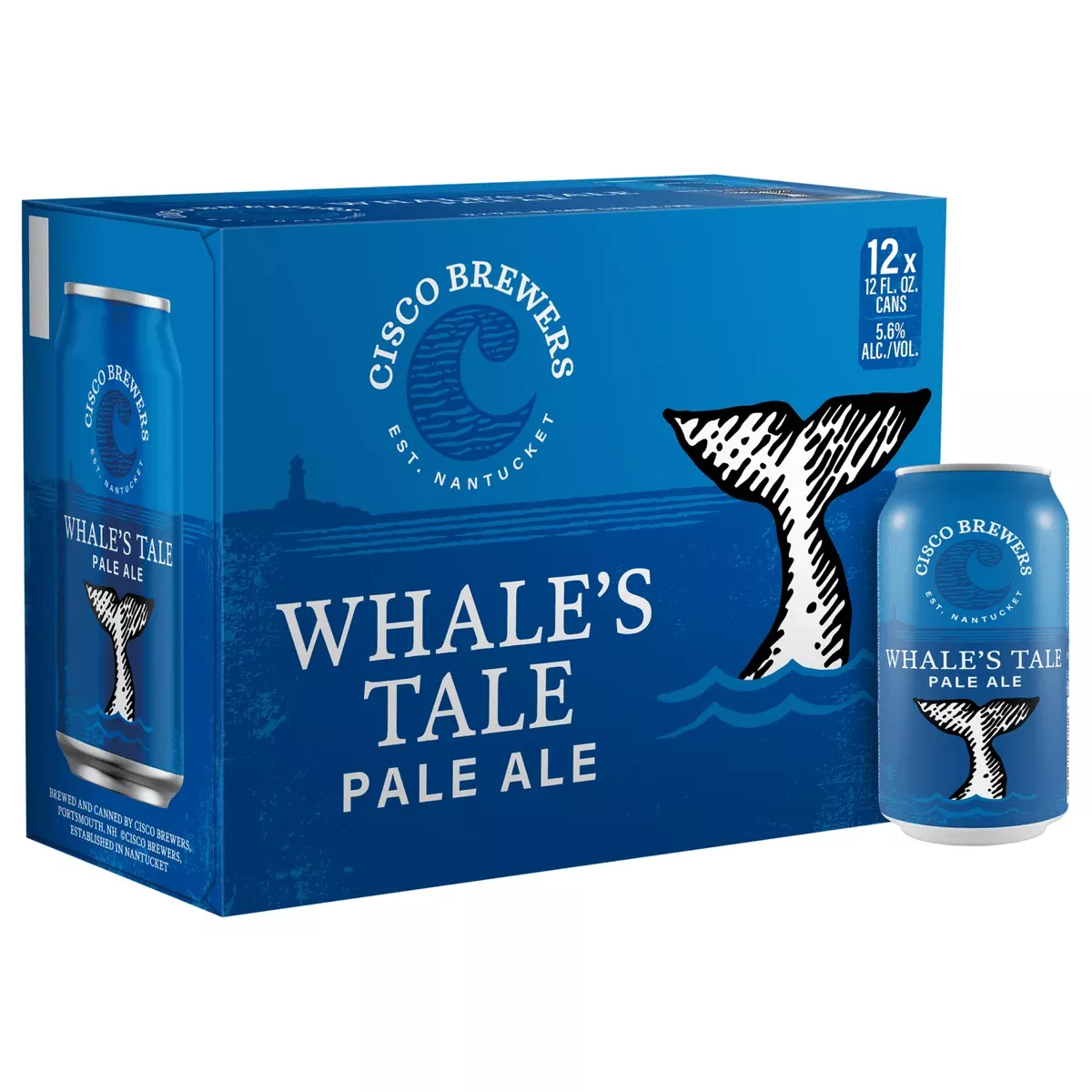 Cisco Brewers - Whale's Tale Pale Ale 12pk can