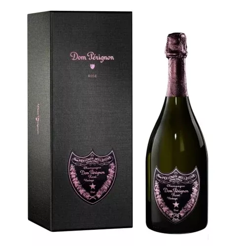 dom perignon champagne brut rose 2009 w/ gift box