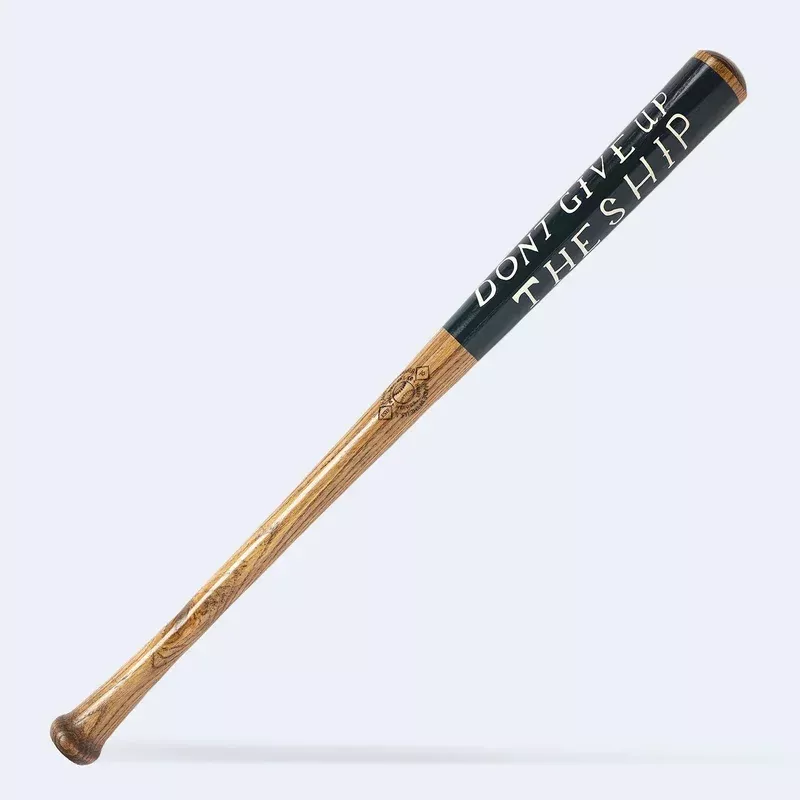 "Don't Give Up The Ship" - Baseball Art Bat