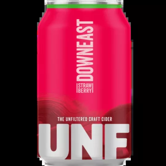 Downeast - Strawberry Unfiltered Cider 4pk