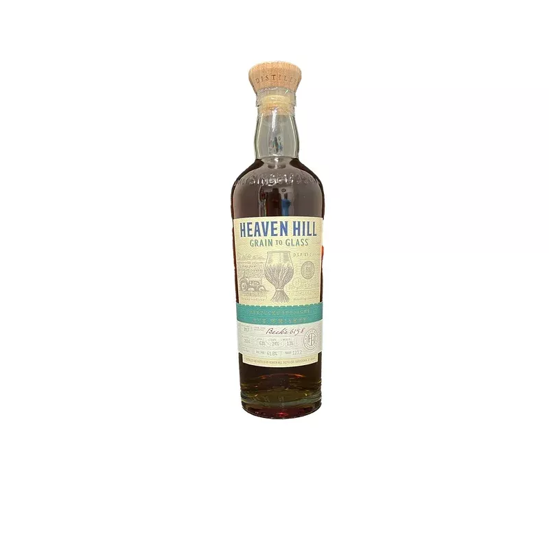 Heaven Hill Grain to Glass Straight Rye Whiskey 750ml