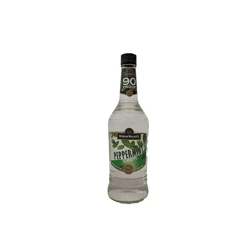Hiram Walker 90 Proof Peppermint Schnapps 750ML