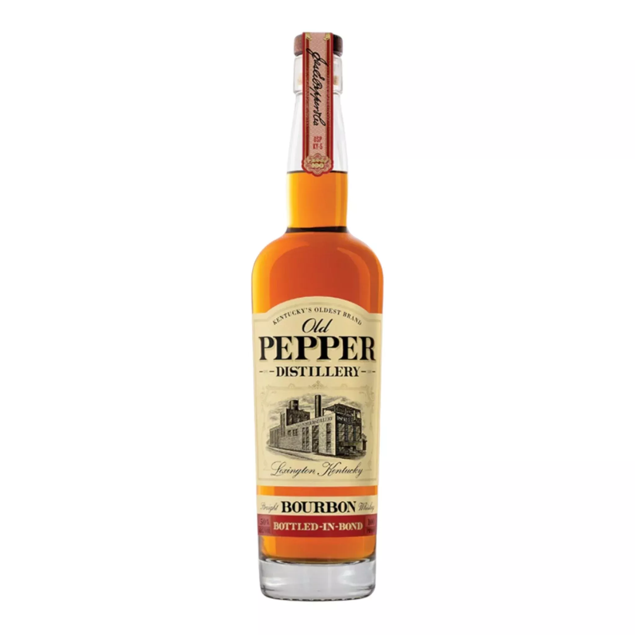 James E. Pepper Old Pepper Bottled-In-Bond Straight Bourbon Whiskey 750ml
