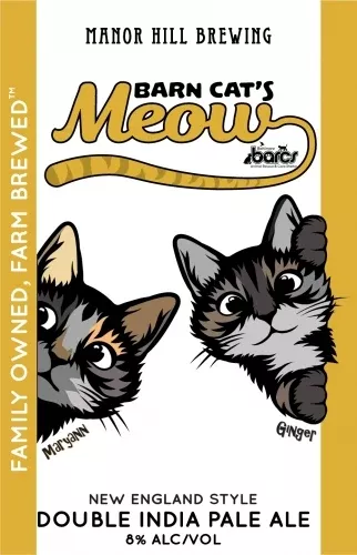Manor Hill Brewing - Barn Cat New England DIPA 4pk