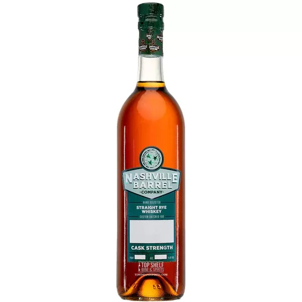 Nashville Barrel Small Batch Rye Whiskey 750ml