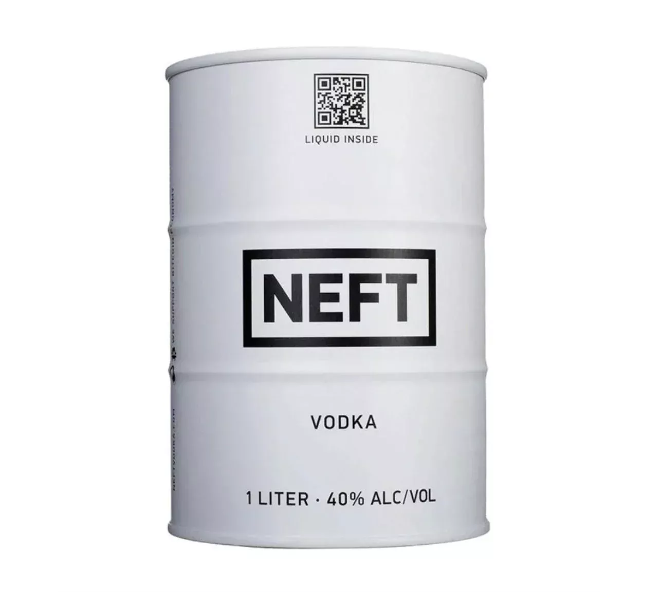 Neft White Barrel Vodka 1Lt