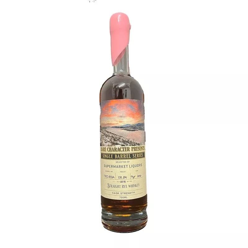 ***Rare Character Single Barrel Series Straight Rye Whiskey 750ML***