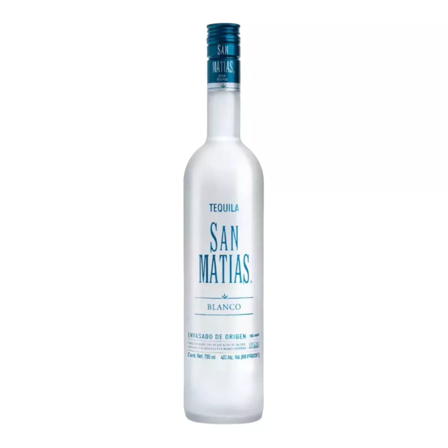 San Matias Gran Reserva Blanco Tequila 700ml