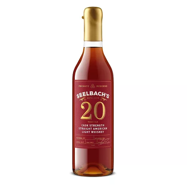 Seelbach’s Private Reserve 20 Year Cask Strength American Light Whiskey 750ML