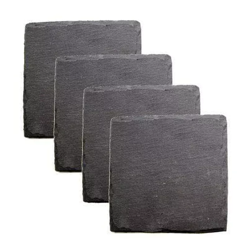 Square Slate Coasters by Twine
