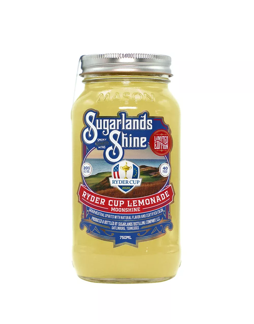 Sugarlands Shine Ryder Cup Lemonade Moonshine