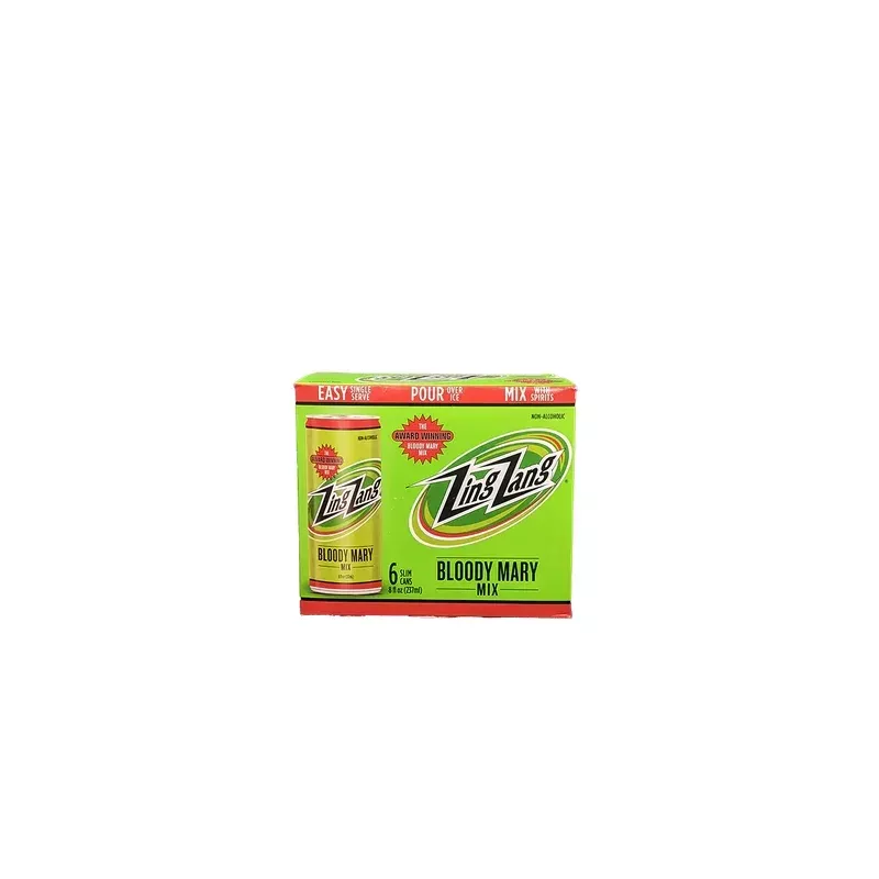 Zing Zang Bloody Mary Mix 6 Pack Cans